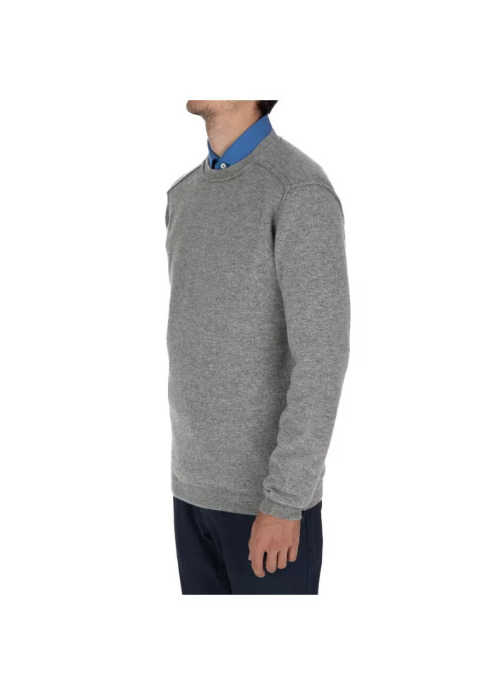 WOOL & CO | MAGLIONE LANA VISCOSA GRIGIO Sconto