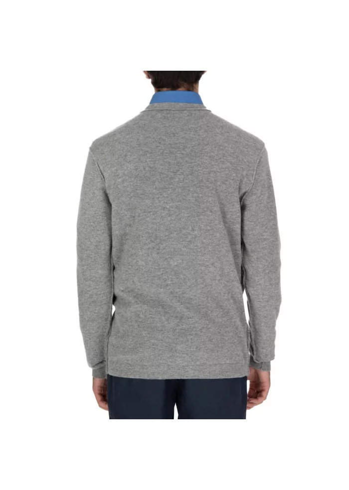 WOOL & CO | MAGLIONE LANA VISCOSA GRIGIO Sconto