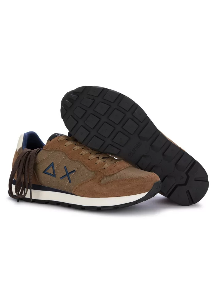 SUN68 | SNEAKERS TOM SOLID NYLON MARRONE Negozio