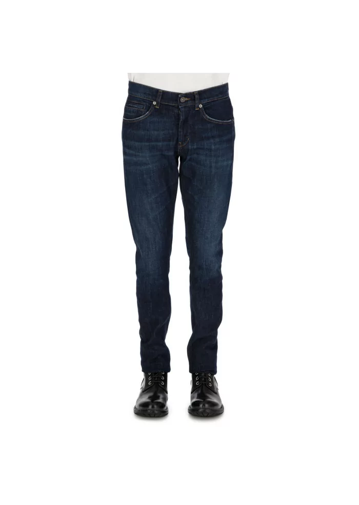 DONDUP | JEANS GEORGE SKINNY FIT BLU SCURO In Saldo