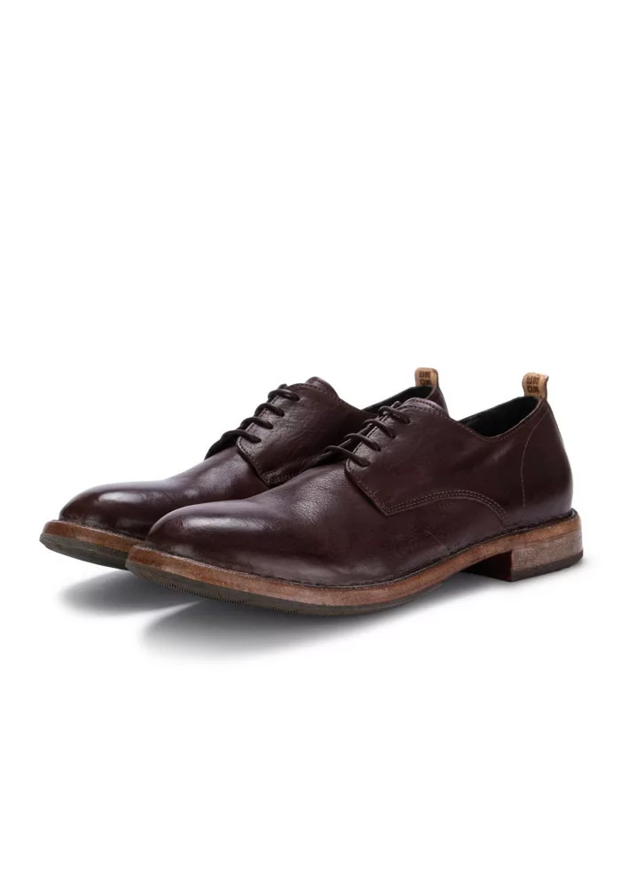 MOMA | SCARPE ALLACCIATE PELLE CUSNA EBANO In Linea