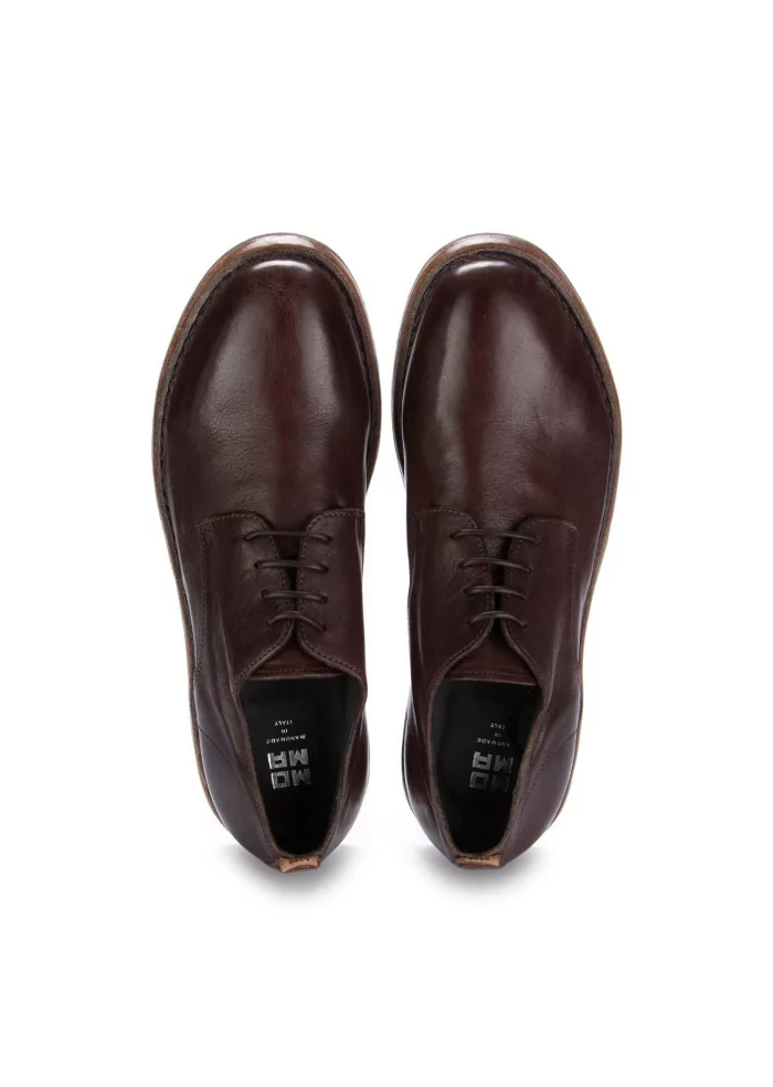 MOMA | SCARPE ALLACCIATE PELLE CUSNA EBANO In Linea