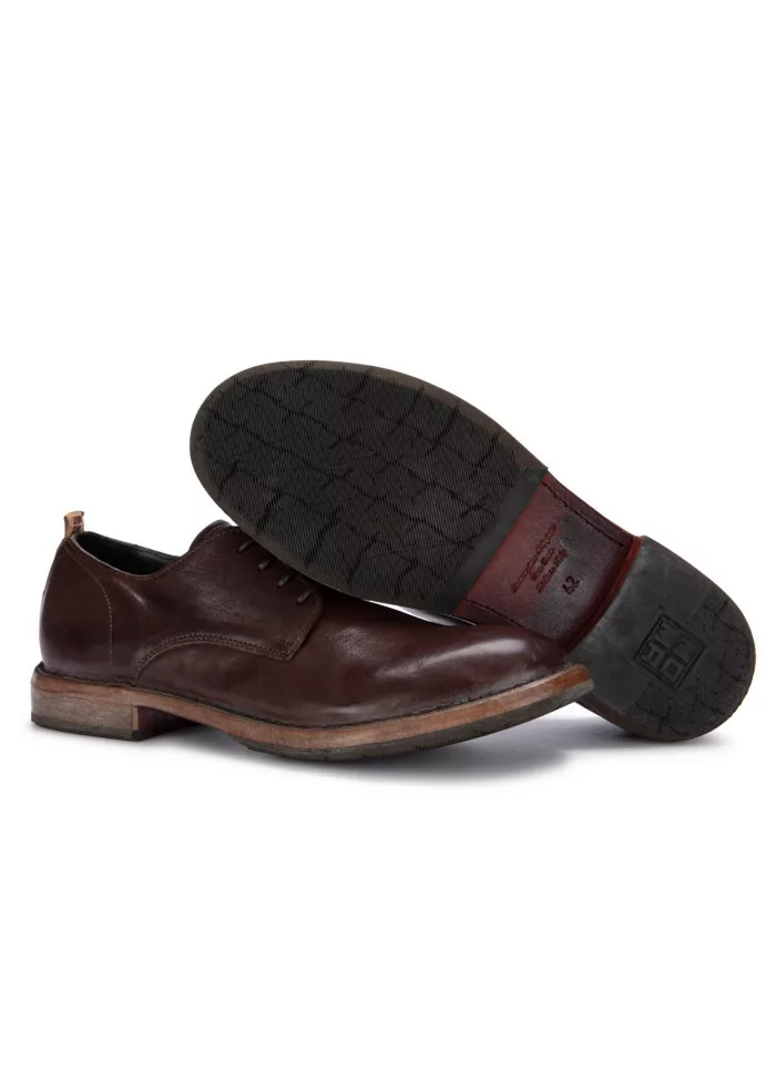 MOMA | SCARPE ALLACCIATE PELLE CUSNA EBANO In Linea