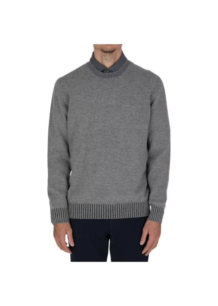 JURTA | MAGLIONE GOVA MERINO GRIGIO Nuovo