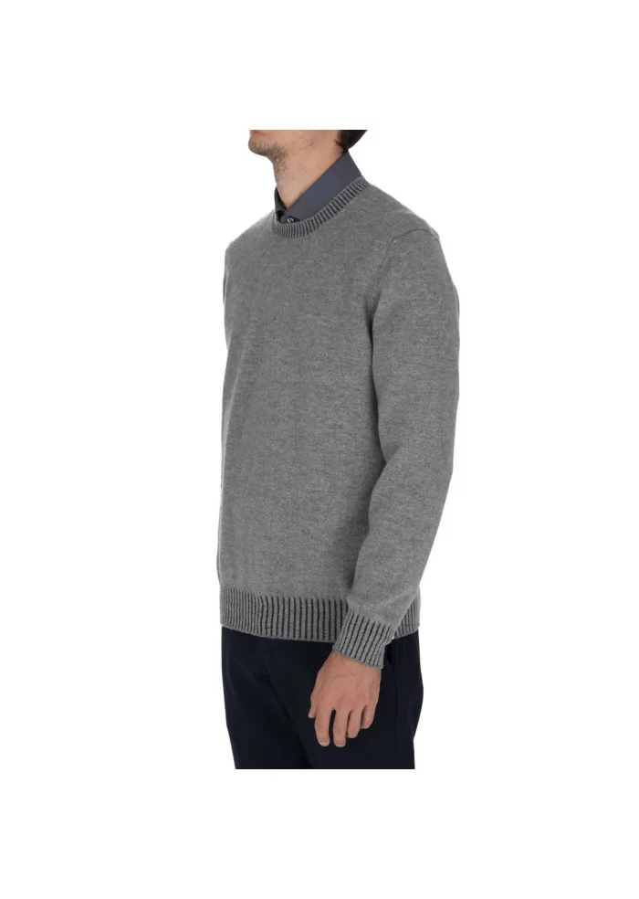 JURTA | MAGLIONE GOVA MERINO GRIGIO Nuovo