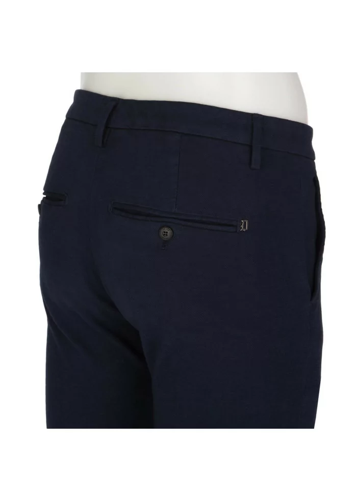 DONDUP | PANTALONI GAUBERT SLIM CHINO BLU Promozione