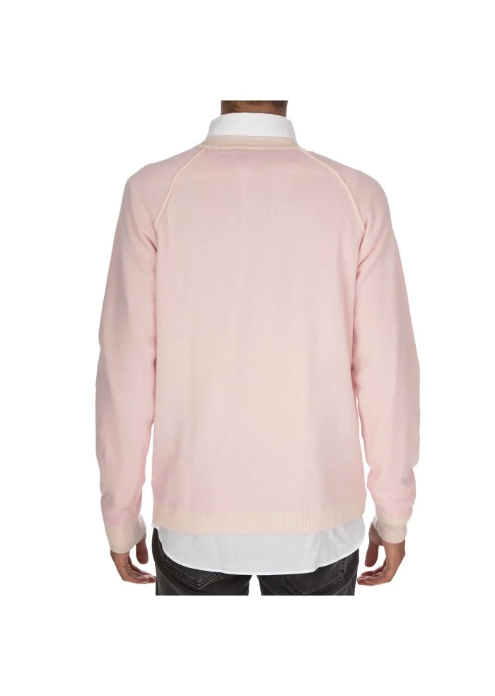 DANIELE FIESOLI | MAGLIONCINO LANA CASHMERE ROSA PASTELLO Negozi Online