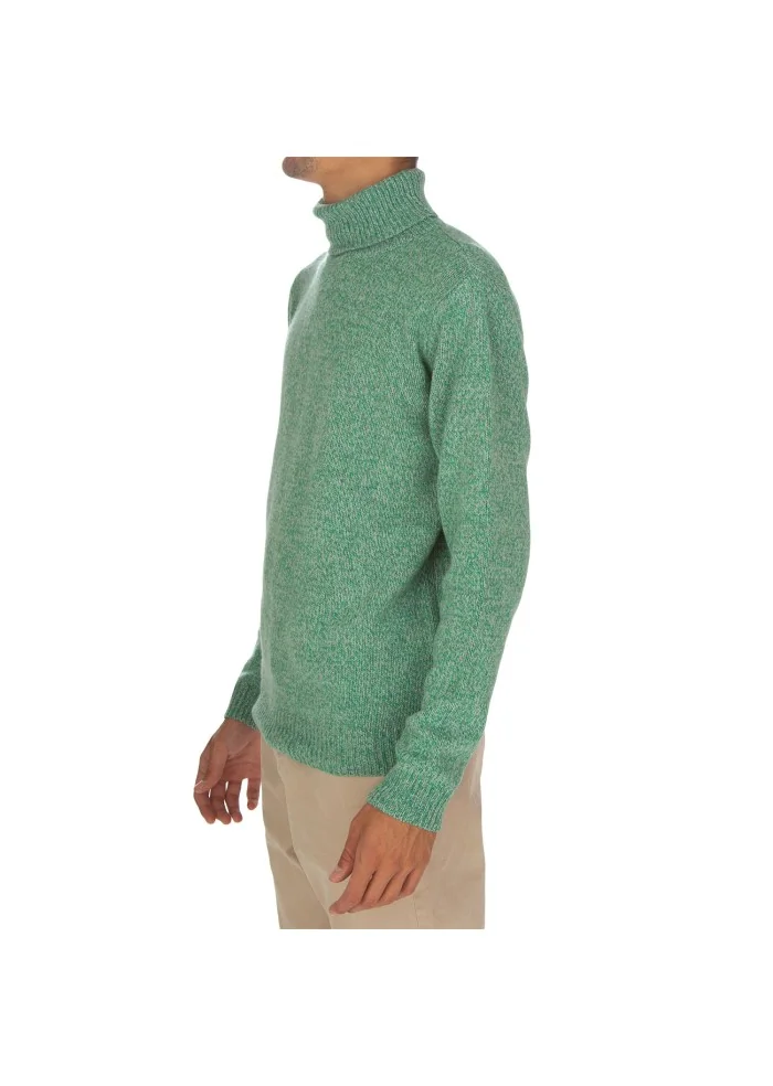 WOOL & CO | MAGLIONE DOLCEVITA VERDE Acquista Ora