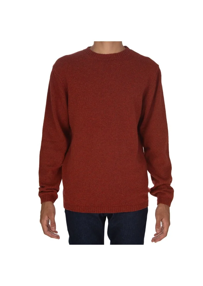 DANIELE FIESOLI | MAGLIONE GIROCOLLO ROSSO Presa