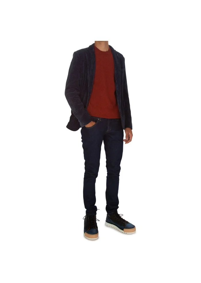 DANIELE FIESOLI | MAGLIONE GIROCOLLO ROSSO Presa