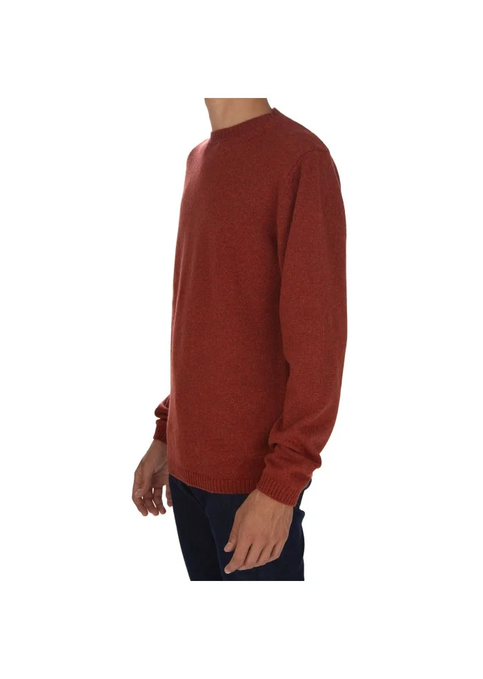 DANIELE FIESOLI | MAGLIONE GIROCOLLO ROSSO Presa