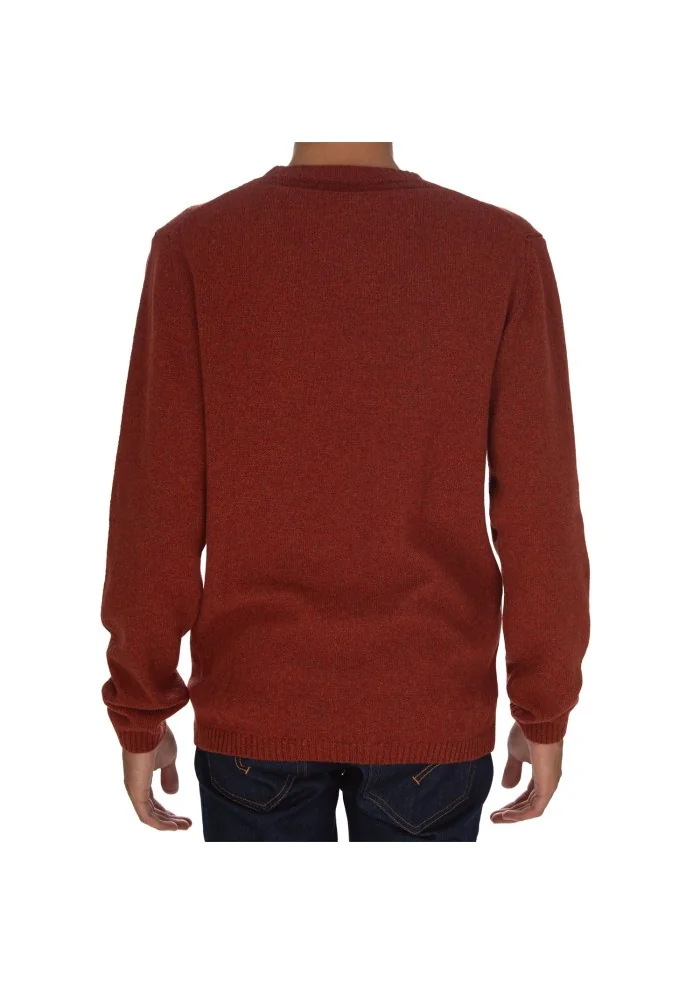 DANIELE FIESOLI | MAGLIONE GIROCOLLO ROSSO Presa