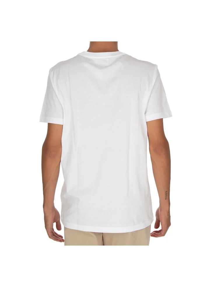 DONDUP | T-SHIRT DETTAGLIO LATERALE BIANCO In Vendita