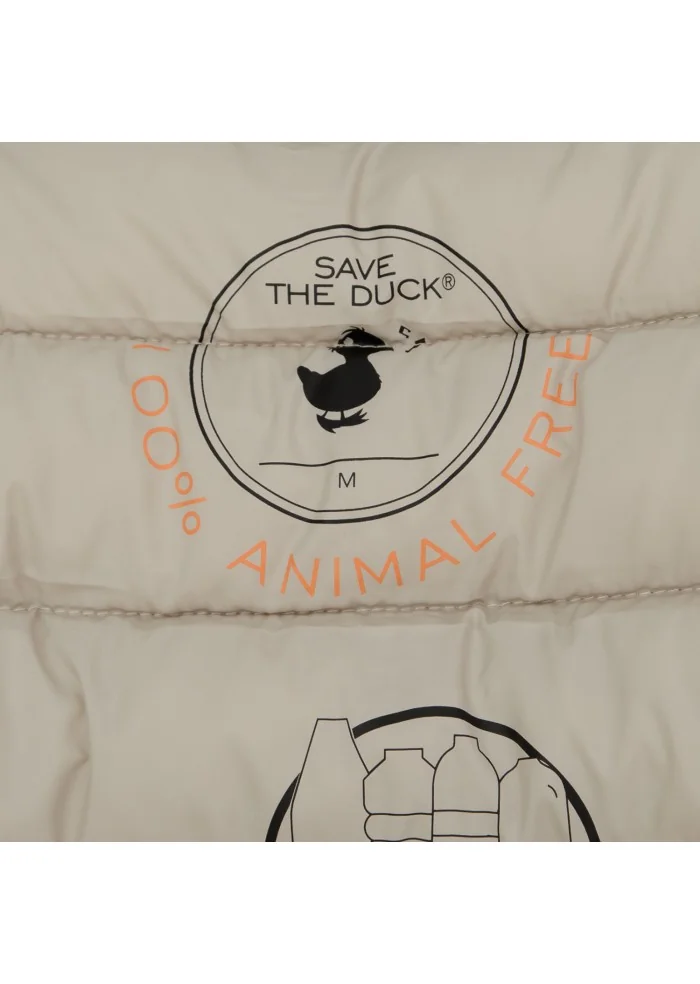 SAVE THE DUCK | GILET PIUMINO MIRO19 RHUS BEIGE Italia