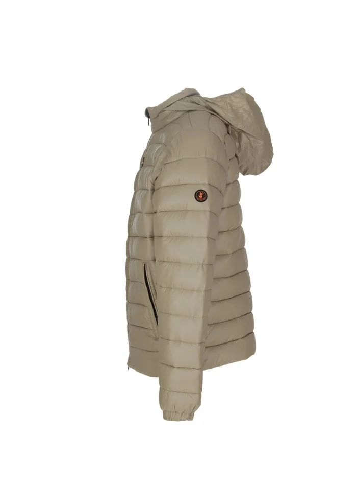 SAVE THE DUCK | PIUMINO LOVE19 HOLDEN BEIGE In Linea