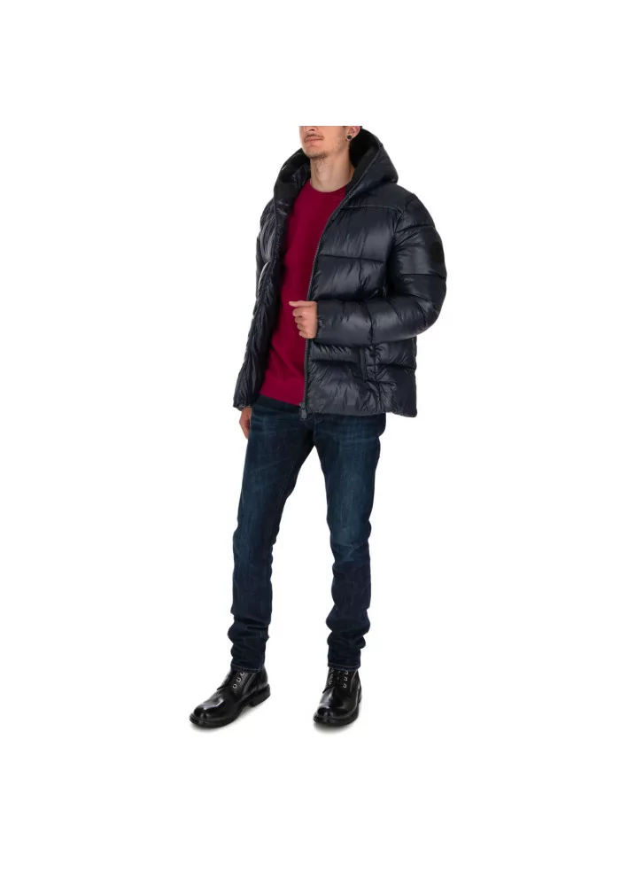 SAVE THE DUCK | GIACCA PIUMINO LUCK17 EDGARD BLU SCURO Nuovo