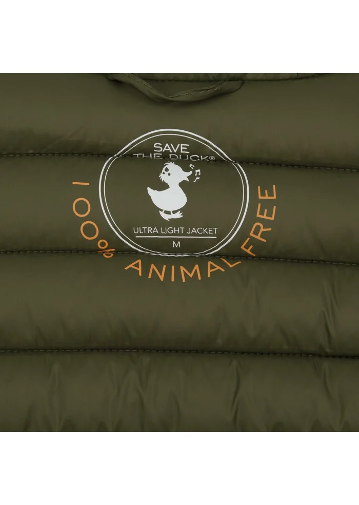 SAVE THE DUCK | PIUMINO GIGA01 DONALD VERDE Vendita