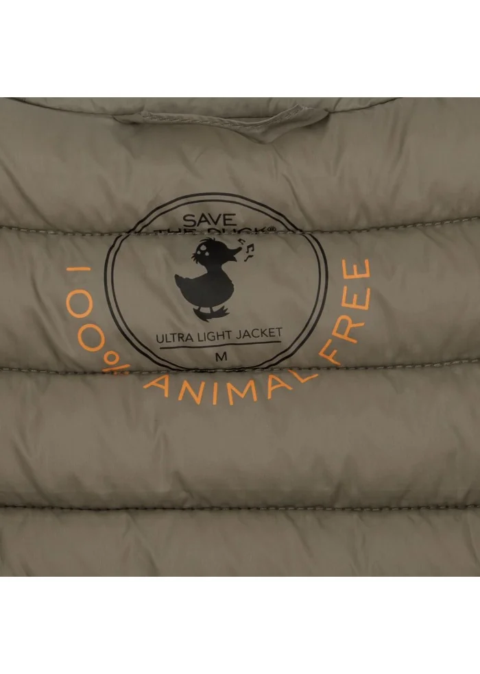 SAVE THE DUCK | PIUMINO GIGA01 DONALD GRIGIO Promozione