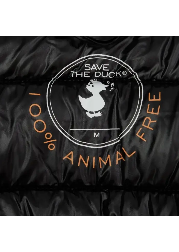 SAVE THE DUCK | PIUMINO LOVE19 HOLDEN NERO Spedizione Gratuita