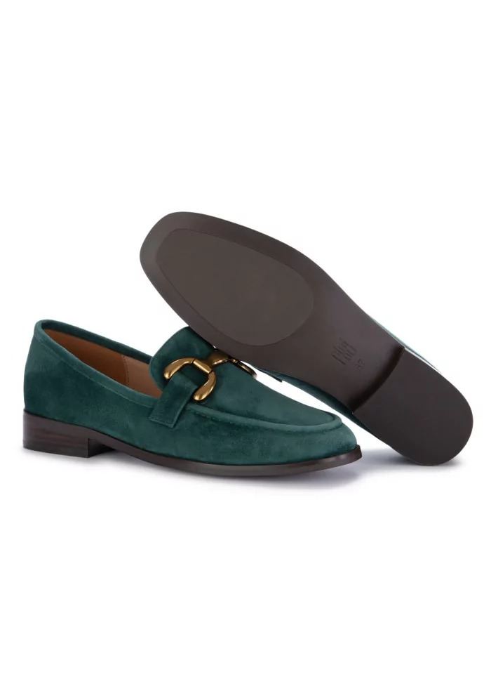 BIBI LOU | MOCASSINI ZAGREB CAMOSCIO VERDE SCURO Affare Del Giorno