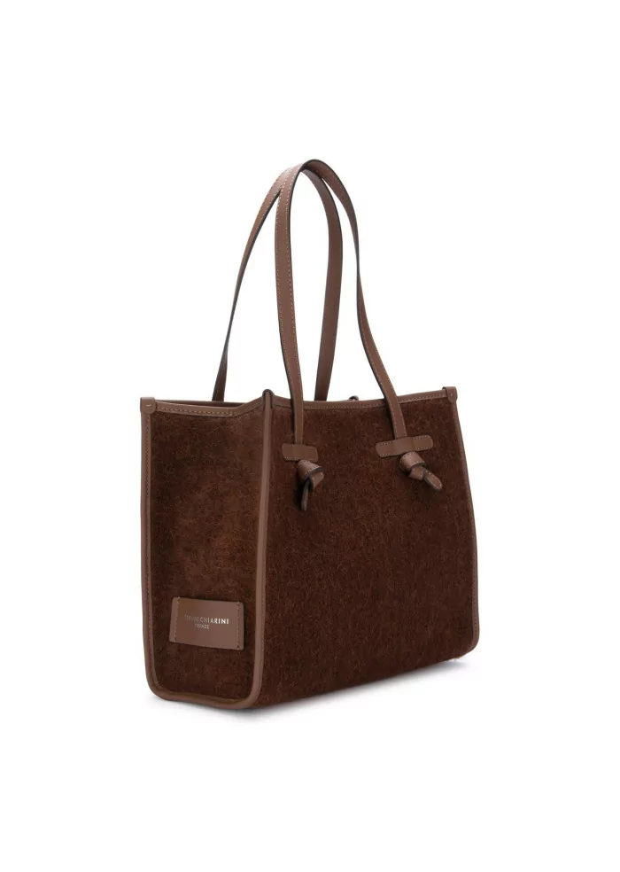 GIANNI CHIARINI | BORSA SHOPPER MARCELLA FURRY MARRONE Convenienza