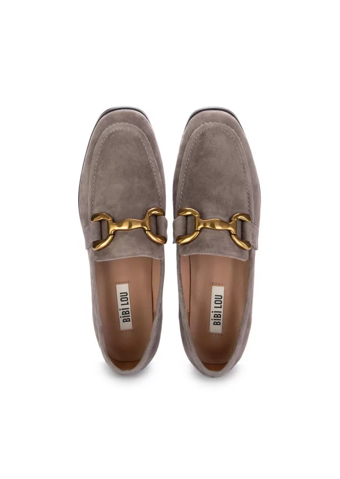 BIBI LOU | MOCASSINI ZAGREB CAMOSCIO GRIGIO Offerta