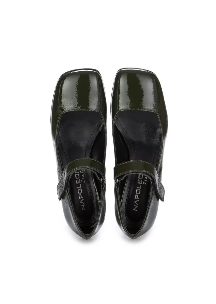 NAPOLEONI | SCARPE TACCO NAPLAK VERDE BOTTIGLIA In Vendita
