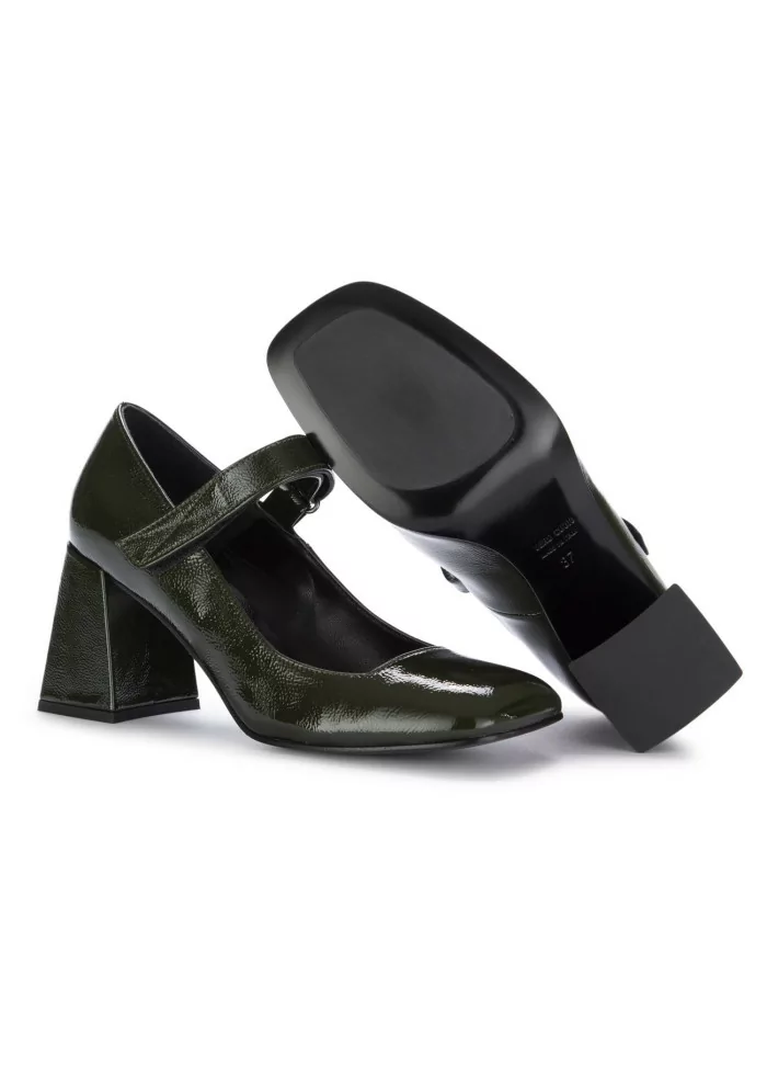 NAPOLEONI | SCARPE TACCO NAPLAK VERDE BOTTIGLIA In Vendita