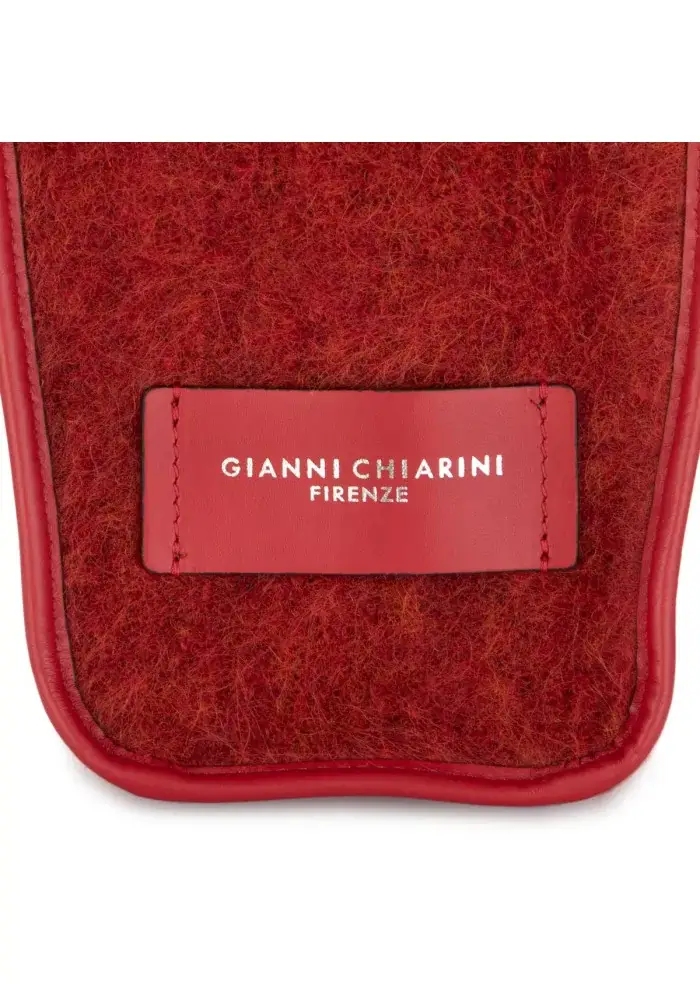 GIANNI CHIARINI | BORSA SHOPPER MARCELLA FURRY ROSSO I Più Venduti
