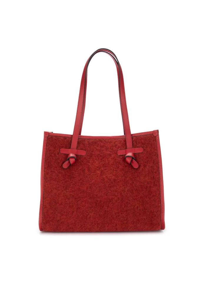 GIANNI CHIARINI | BORSA SHOPPER MARCELLA FURRY ROSSO I Più Venduti