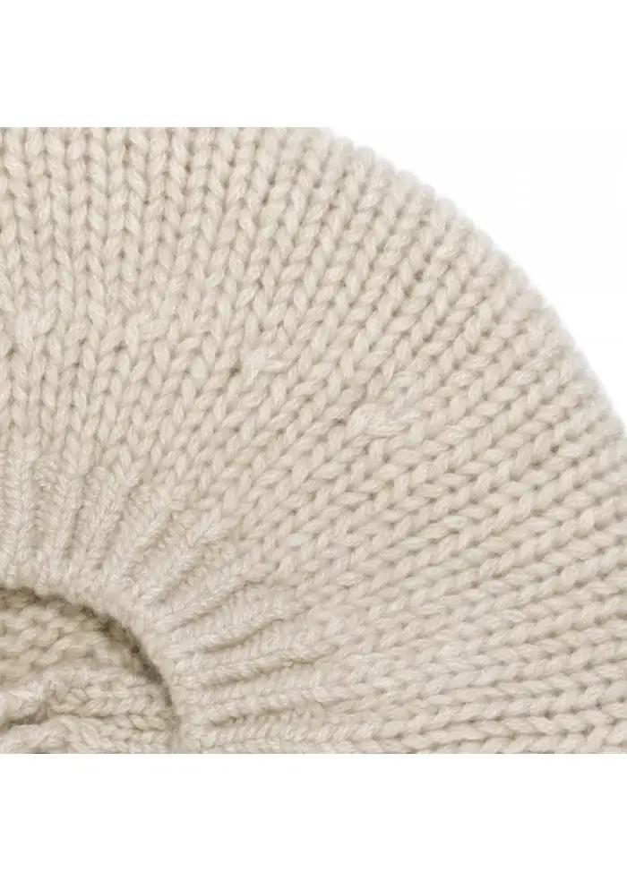 RIVIERA CASHMERE | BERRETTO BASCO BEIGE Vendita Calda