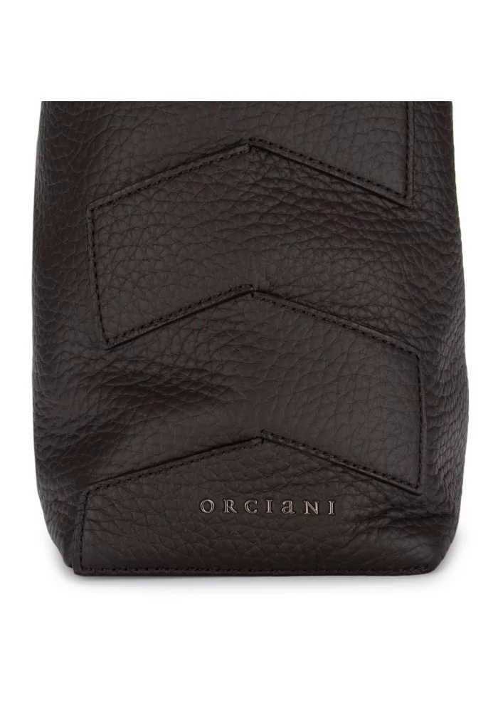 ORCIANI | BORSA A SPALLA NILLA SOFT MARRONE SCURO In Saldo