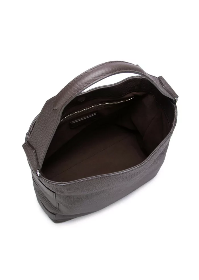 ORCIANI | BORSA A SPALLA NILLA SOFT MARRONE SCURO In Saldo