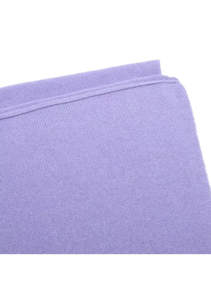 RIVIERA CASHMERE | SCIARPA RASATA LILLA Nuovo