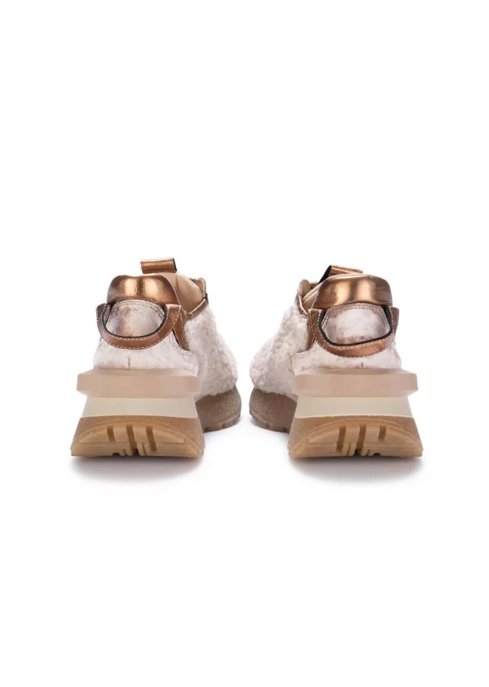 JUICE | SNEAKERS VELLUTO TEDDY BEIGE Qualità
