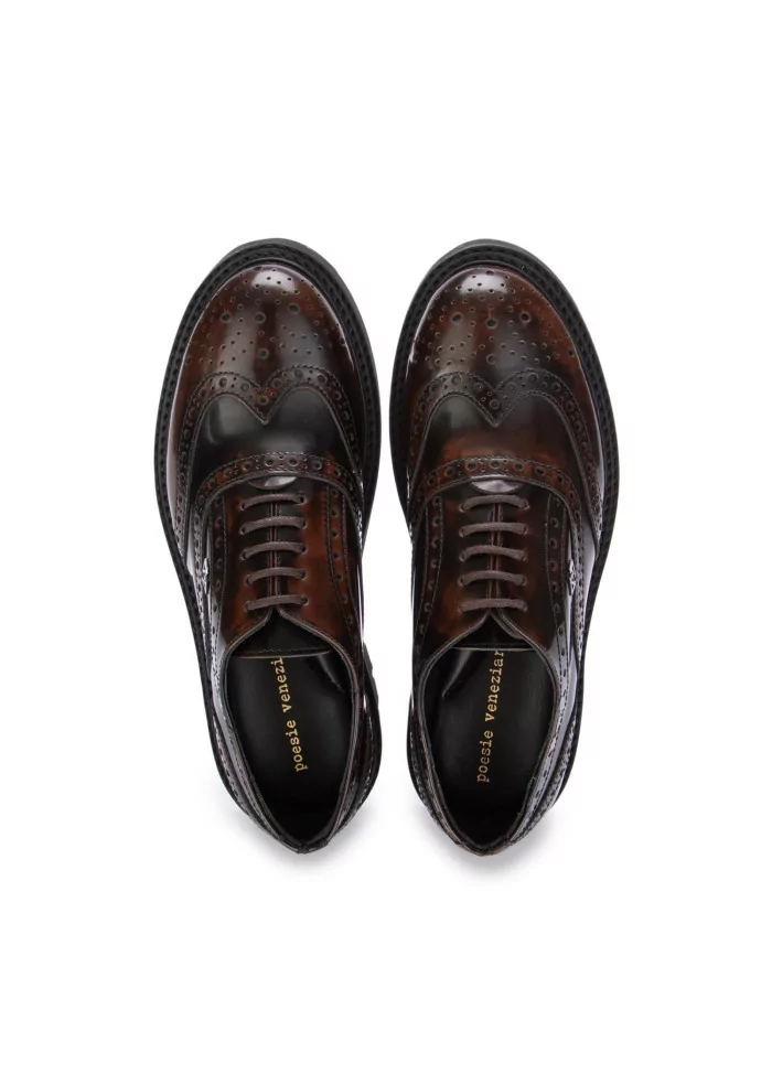 POESIE VENEZIANE | SCARPE ALLACCIATE BROGUE MARRONE Fino Al -60%