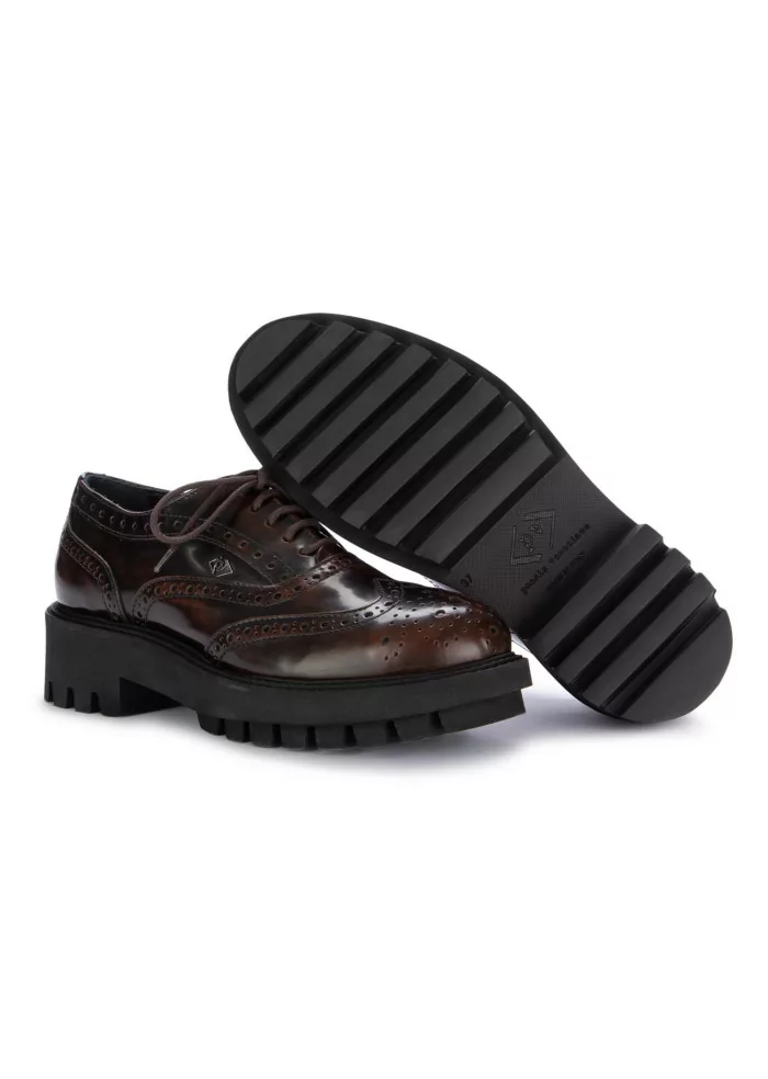 POESIE VENEZIANE | SCARPE ALLACCIATE BROGUE MARRONE Fino Al -60%