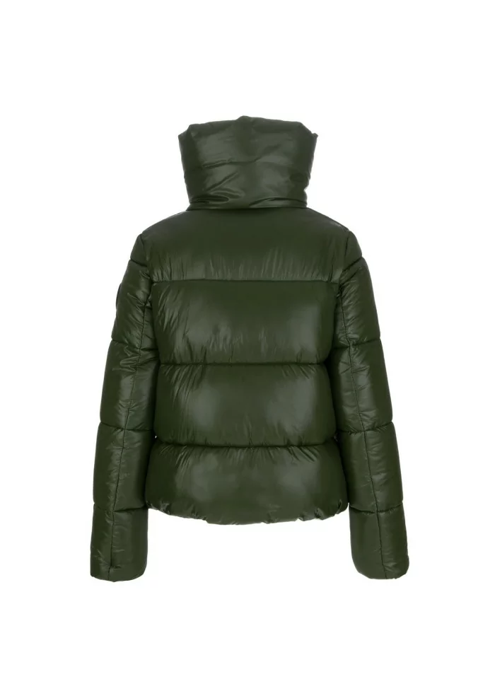 SAVE THE DUCK | PIUMINO BOMBER LUCK17 ISLA VERDE SCURO Affare Del Giorno