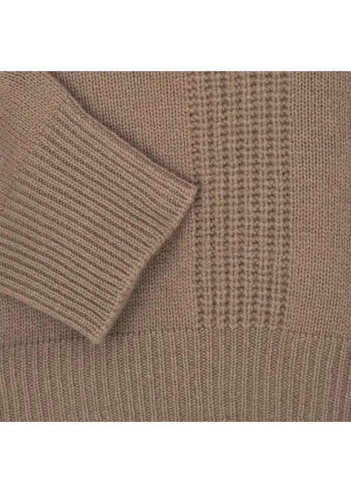 CASHMERE ISLAND | MAGLIONE PITIGLIANO GRIGIO TORTORA Sottocosto
