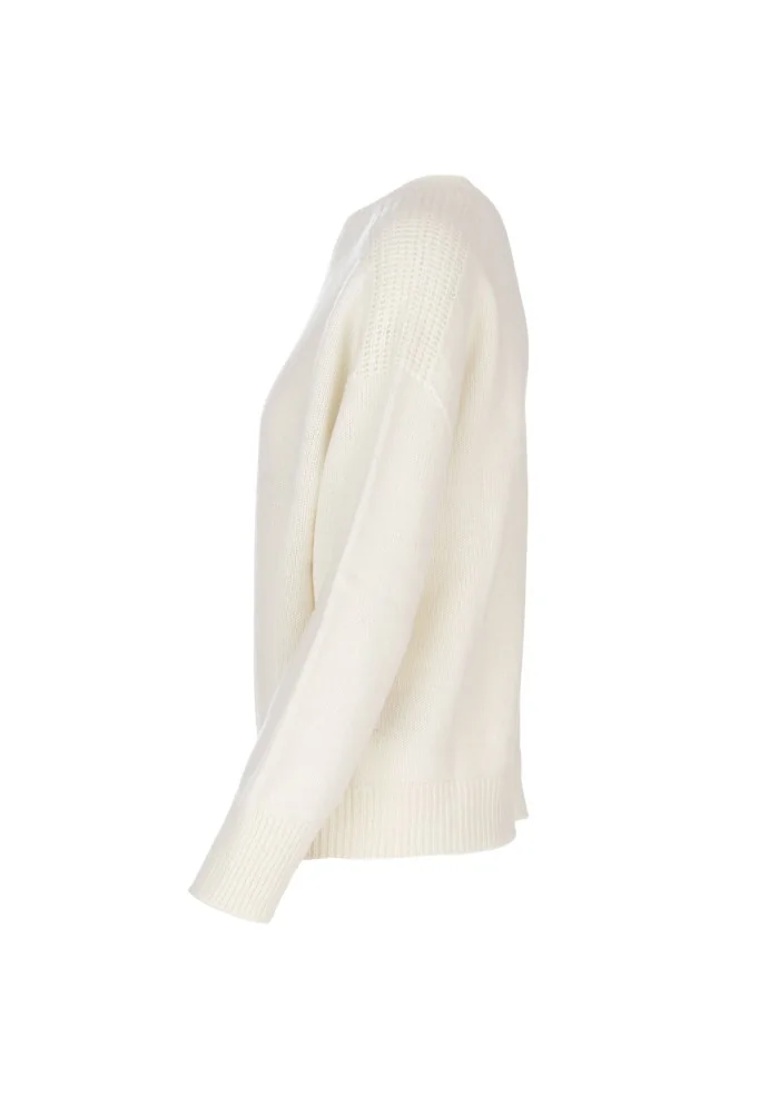 CASHMERE ISLAND | MAGLIONE PITIGLIANO BIANCO POLARE Convenienza