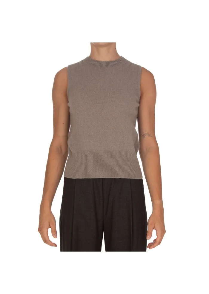 CASHMERE ISLAND | GILET E CARDIGAN KIT APPENNINO MARRONE TALPA Novità