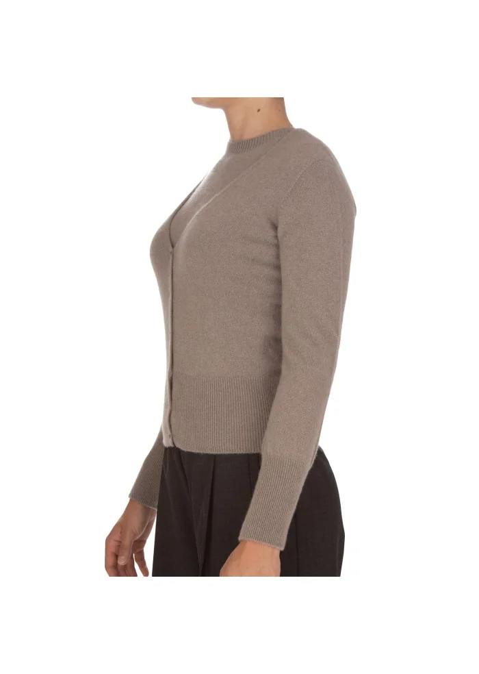 CASHMERE ISLAND | GILET E CARDIGAN KIT APPENNINO MARRONE TALPA Novità