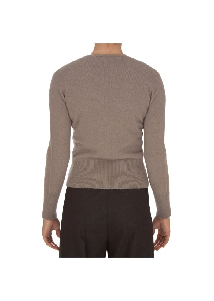 CASHMERE ISLAND | GILET E CARDIGAN KIT APPENNINO MARRONE TALPA Novità