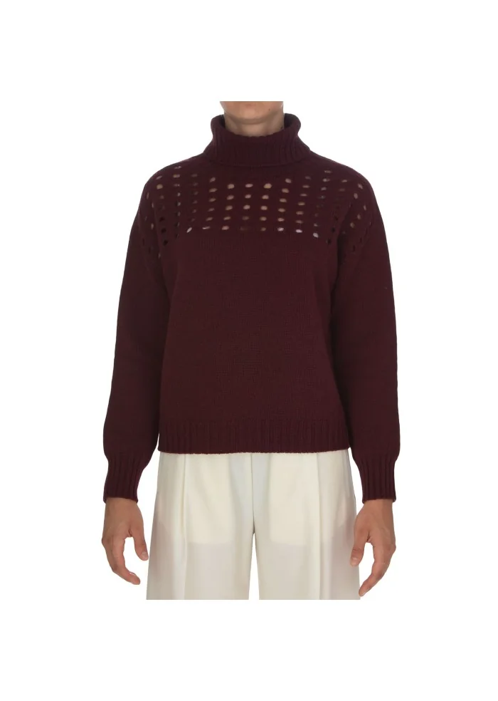 CASHMERE ISLAND | MAGLIONE ANGHIARI BORDEAUX Outlet
