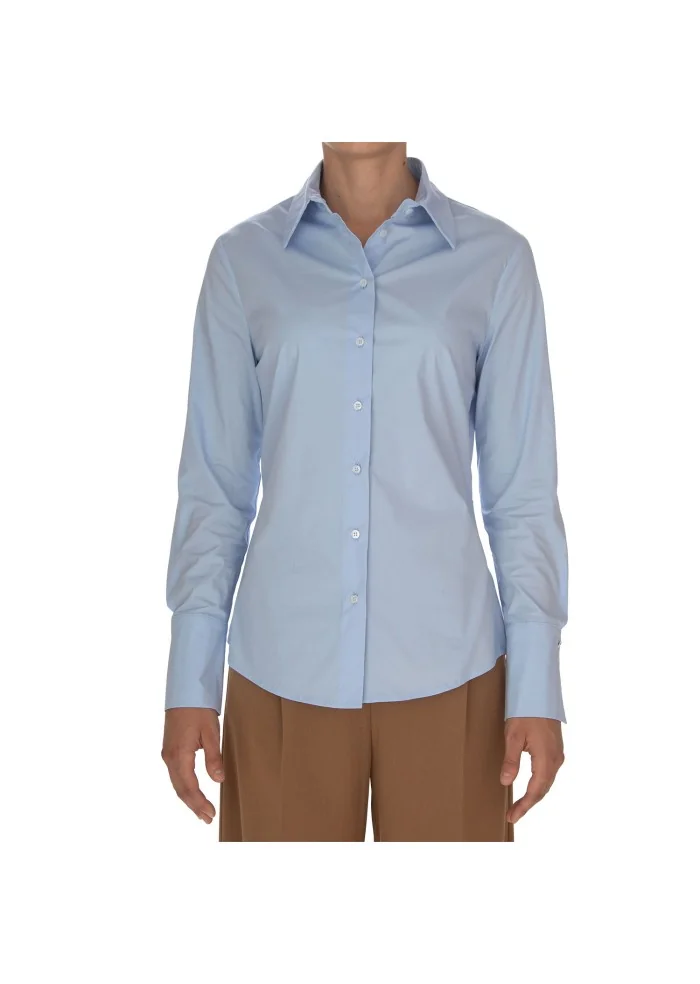 KARTIKA | CAMICIA SFIANCATA AZZURRO Lightning offer