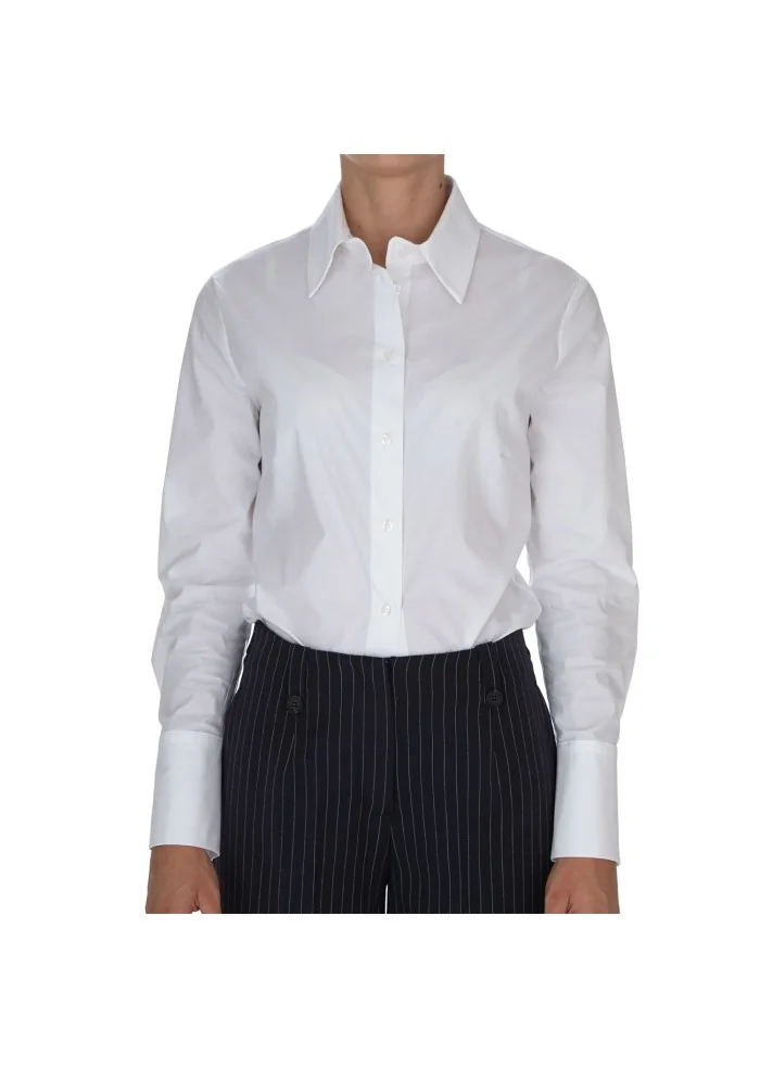 KARTIKA | CAMICIA SFIANCATA BIANCO Grandi sconti