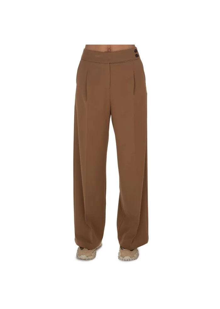 KARTIKA | PANTALONI GAMBA LARGA MARRONE Nuovi prodotti
