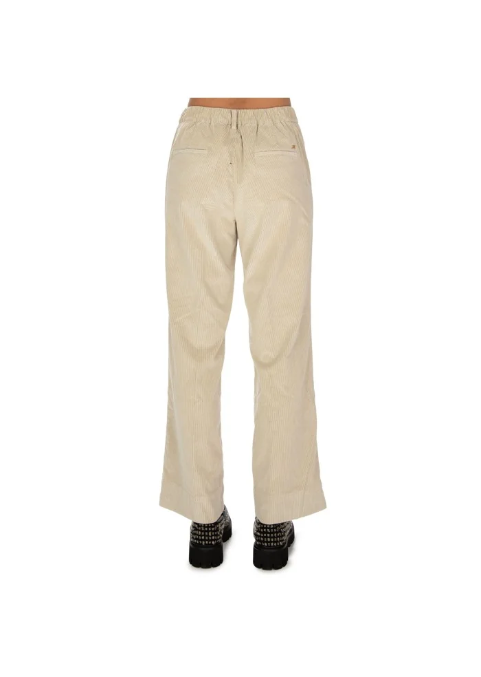 MASON'S | PANTALONI NEW YORK COZY STRAIGHT BEIGE Liquidazione
