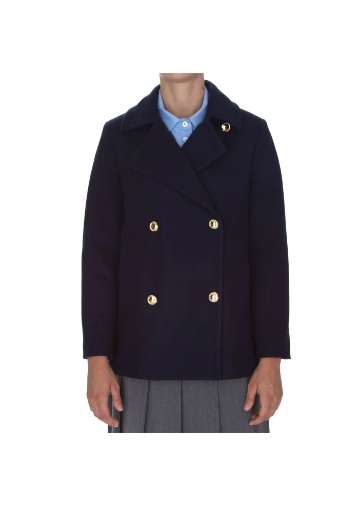 KARTIKA | CAPPOTTO DOPPIOPETTO BLU Prezzo basso