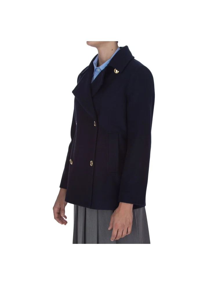 KARTIKA | CAPPOTTO DOPPIOPETTO BLU Prezzo basso